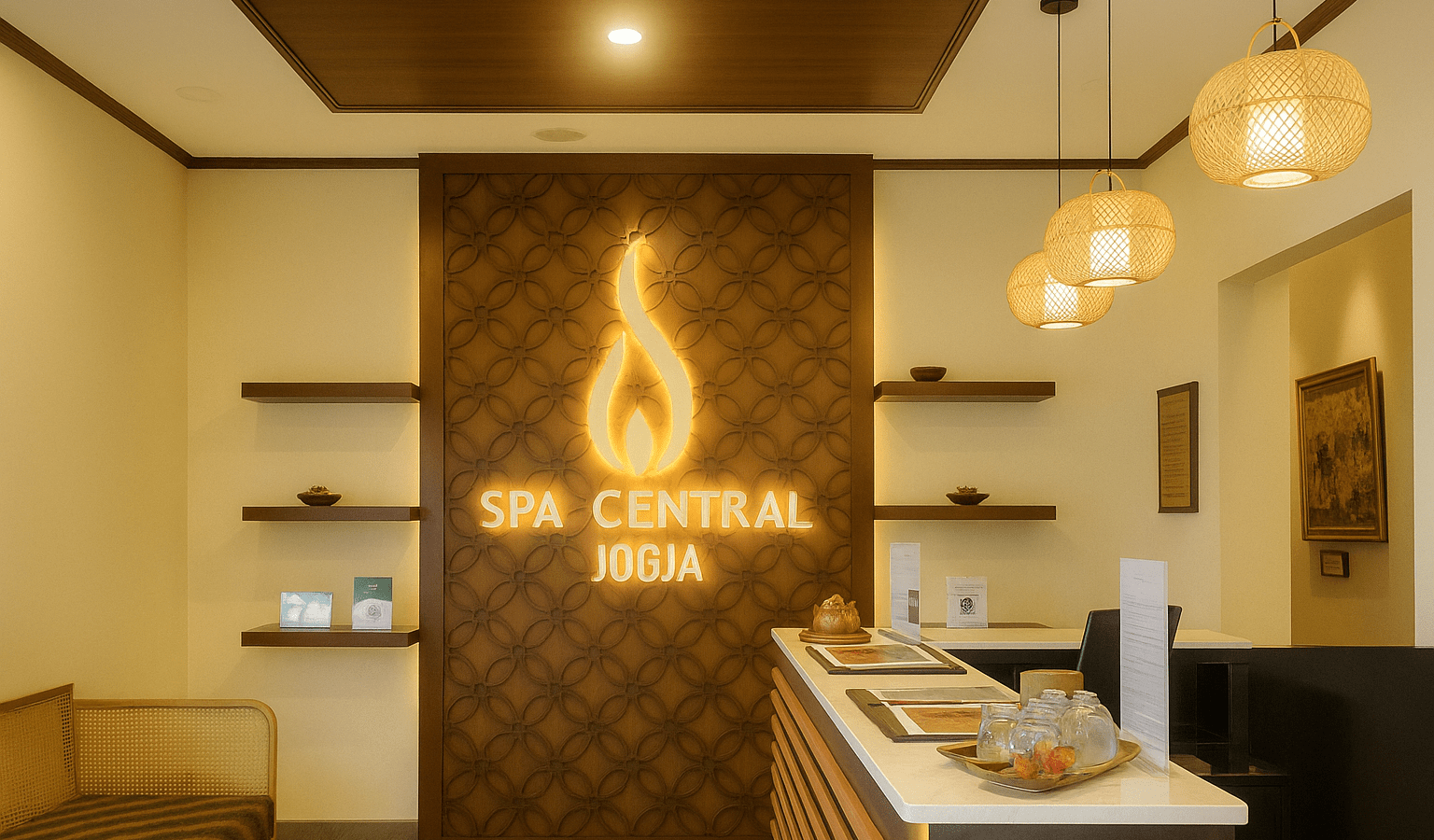 Spa Central Jogja Lobby